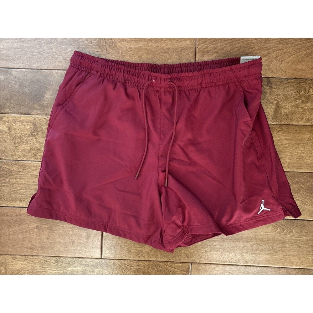 Nike Mens Air Jordan Shorts Sz XXL Move to Zero Poolside Red Pockets FQ4562-677
